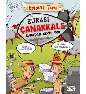 Burası Çanakkale Buradan Geçiş Yok - Metin Özdamarlar - Timaş Yayınları