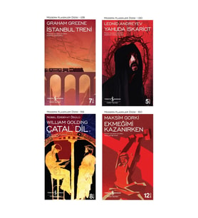 Istanbul Treni + Yahuda Iskariot + Çatal Dil + Ekmeğimi Kazanırken- 4 Kitap Set