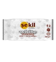 Şekil Seramik Kil Hamuru 500 Gr Beyaz
