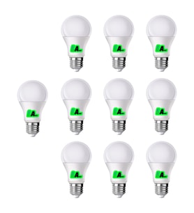 10 adet 9W LED Ampul A+ 6500k soğuk beyaz ışık lamba aydınlatma ASA-12082 enerji tasarruflu uzun ömürlü E27