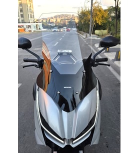 MOTOCAM RKS RZ 250 S Ön Cam 2022-2026 Model 68cm Şeffaf Renkli 4mm UZUN