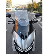 MOTOCAM RKS RZ 250 S Ön Cam 2022-2026 Model 68cm Şeffaf Renkli 4mm UZUN