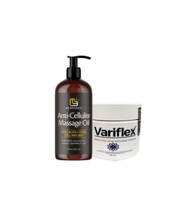 Anti-Cellulite Selülitlere Son Anti-Selülit Masaj Yağı 240 ml  + Variflex Varis Karşıtı Kremi 150 ml
