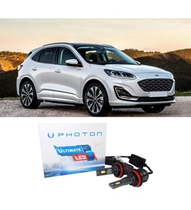 Ford Kuga  3 Led Xenon Kısa Far Ampulü H7 Ultimate 9500 Lumens Yeni Seri Beyaz 2020+