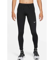Nike Power Dri-fit Challenger Reflektörlü Tam Buhar Bariyeri Cepli Siyah Erkek Tayt