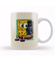 Mecha Sponge Süngerbob Kupa Bardak Porselen