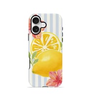 iPhone 16 Vorian Çift Katmanlı Kılıf Lemon Blossom Coast