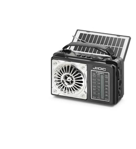 Nostaljik Kamp Ve Outdoor Solar Şarjli Tws Taşinabi̇li̇r Hoparlör H664BTS