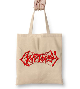 Cryptopsy Suffocation Quo Vadis Dying Fetus Necrophagist Aborted Bez Çanta Uzun Saplı
