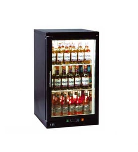CSA Karacasan  Tek Kapılı Set Üstü Bar Arkası Mini Şişe Soğutucu Buzdolabı(110 Litre)