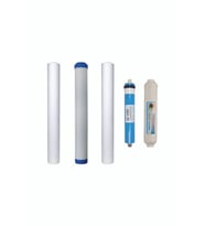 Su Arıtma Cihazı 20 Inç Gac Karbon,5 Ve 1 Micron Sediment, Vontron Mebran Ve Tatlandırıcı Filtre