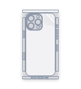 SChitec Apple iPhone 16 Pro Max Uyumlu Fullbody Arka Kaplama Hidrojel Koruyucu Film