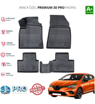 CLİO ARACA ÖZEL 3D PASPAS 2019 2020 2021 2022 2023 2024