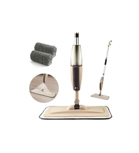 Yumuşak Mikrofiber Sprey Mop, Deterjan Hazneli, Pratik ve Şık Temizlik Seti