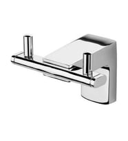 Tema Premium İkili Banyo Askılığı Bornozluk Paslanmaz Krom 