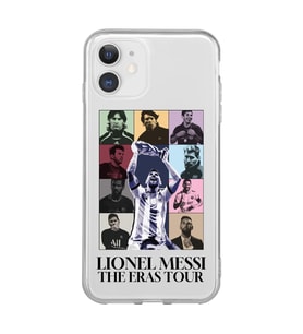 Iphone 11 Uyumlu Lionel Messi Tasarımlı Şeffaf Telefon Kılıfı