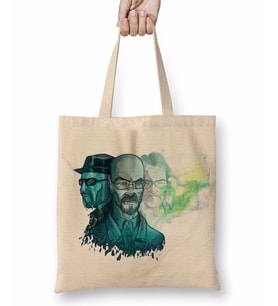 Breaking Bad Remember My Name Bez Çanta Uzun Saplı