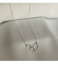Kişiye Özel 925 Ayar Gümüş BTS Love Yourself Kolye