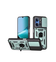 Redmi 15C 4G Pars Lens Yüzüklü Silikon - Yeşil
