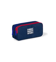 Coral High Sport Lacivert Kırmızı İki Bölmeli Kalem Çantası 22275