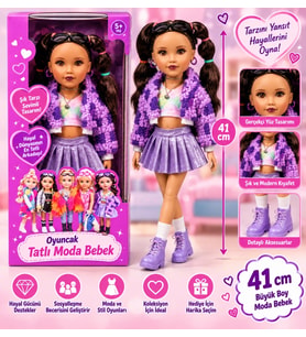 Oyuncak Tatlı Moda Bebek 41 cm