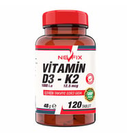 Nevfix Vitamin D3-K2 120 Tablet