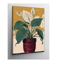 Kanvas Tablo Yeşil Bitki 50 X 70 Cnvsdkey-124961-50-70