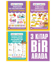 İngilizce Sözlük ve Kelimeler Seti (3 Kitap Takım)