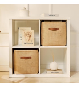 Ocean Home Textie 2'li Jüt Sepet Set 30 x 30 x 30 cm
