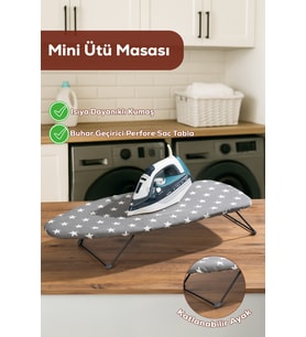 Smart Mini Seyahat Portatif Katlanabilir Ayaklı Ütü Masası