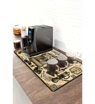 Valerine Life Barista Kahve Barı Matı 40x90cm Espresso Makinesi Çaycı Altlığı Vintage Bar
