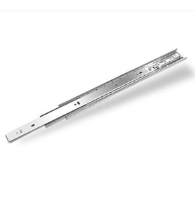 King Slide Bas-Aç Teleskopik Çekmece Rayı H45mm - 45cm (Gri)