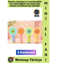 #Vantilatör Kompakt Hafif Sessiz Çalışma Ev Ofis Seyahat Serinleme Çok Şık Sevimli Tasarım Renkli Iş