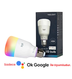 Yeelight Xiaomi M2 Led Akıllı Ampul (RENKLİ)