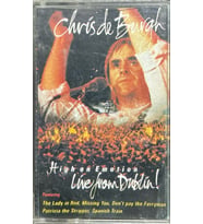 (Plak Değildir KASET tir) Chris De Burgh High On Emotion Live From Dublin! Kaset