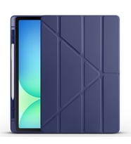 Samsung Galaxy Tab S10 FE Plus Uyumlu Kılıf Zore Tri Folding Kalem Bölmeli Standlı Kılıf