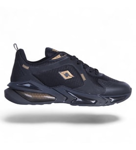 Solazer 035 Syh-Gold Erkek Sneaker Ayakkabı (Siyah)