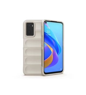 Newface Realme 9i 4G Kılıf Optimum Silikon - Krem