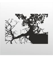 Folyo Sticker Ağaç ADKPQUY111 160cm Uzunluk (Karışık)