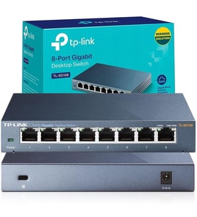 Tp-Lınk Tl-Sg108 8 Port Gıgabıt Metal Swıtch