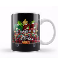 Yılbaşı Yeni Yıl Konseptli Merry Christmas 021 Kupa Bardak Porselen
