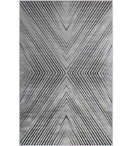 Eliana Home Baskılı, Yıkanabilir Kaymaz Taban Salon Halısı LNA1763 100x150 cm (Gri)