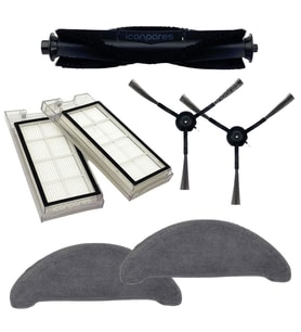 Roidmi ile Uyumlu Eve ve Eve Plus Süpürge 7Lİ Yedek Parça Set