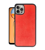 Newface Apple iPhone 15 Pro Max Kılıf Aras Deri Kapak - Kırmızı