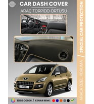 PEUGEOT 3008 (2011-2014) Torpido Örtüsü Panel Koruma Torpido Koruma Birebir Uyum Kaymaz Özel Kesim