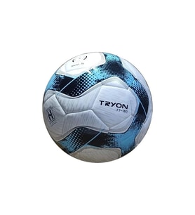 Tryon TRY-FT180 Mavi Futbol Topu 5 Numara (Beyaz)