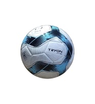 Tryon TRY-FT180 Mavi Futbol Topu 5 Numara (Beyaz)