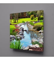 DOĞANIN BÜYÜSÜ KANVAS TABLO 130x130cm (Karışık)