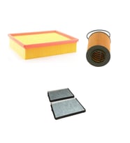 Bosch Filtre Bakım Seti BMW 5 SERİSİ E39 520i 523 Benzin 1996-2003 Hava + Yağ f. + Polen Filtre Sardes