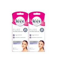 Veet Pure Hipoalerjenik Sir Ağda Bandı Yüz Bölgesi 20'li X 2
